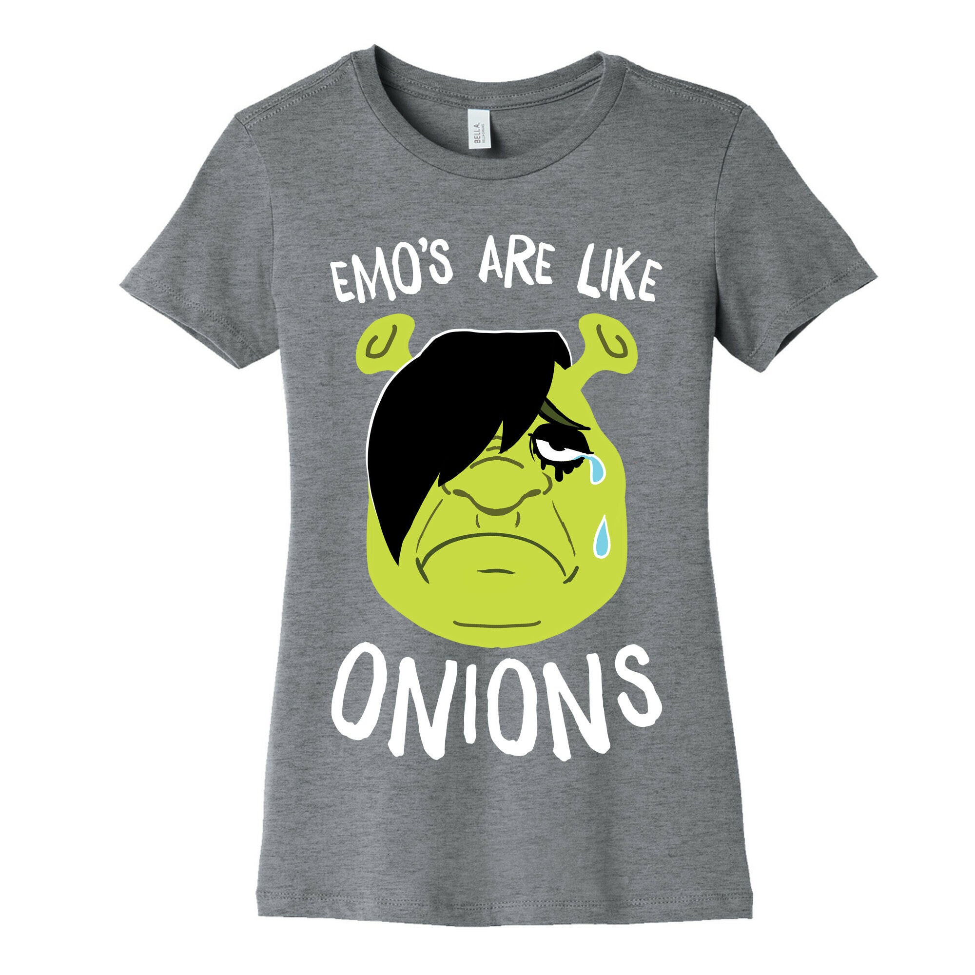 Emos Are Like Onions Women's Cotton Tee