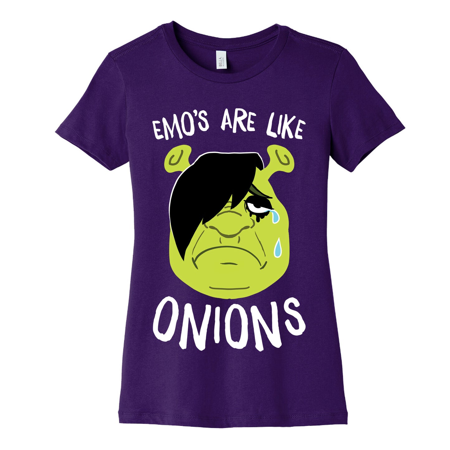 Emos Are Like Onions Women's Cotton Tee