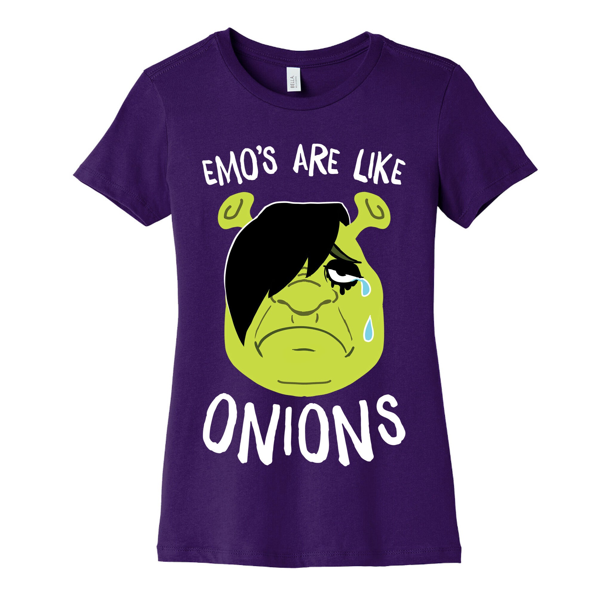 Emos Are Like Onions Women's Cotton Tee