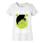 Emos Are Like Onions Women's Cotton Tee