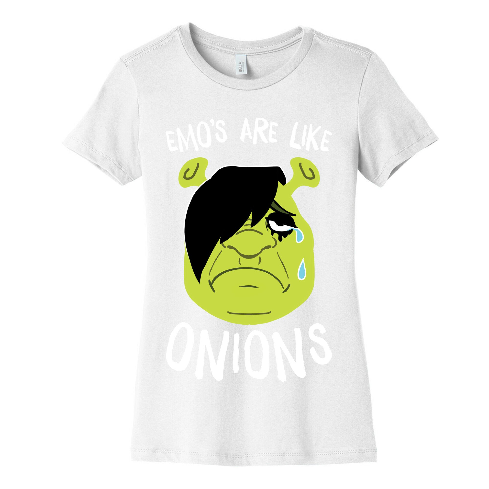 Emos Are Like Onions Women's Cotton Tee