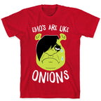 Emos Are Like Onions T-Shirt