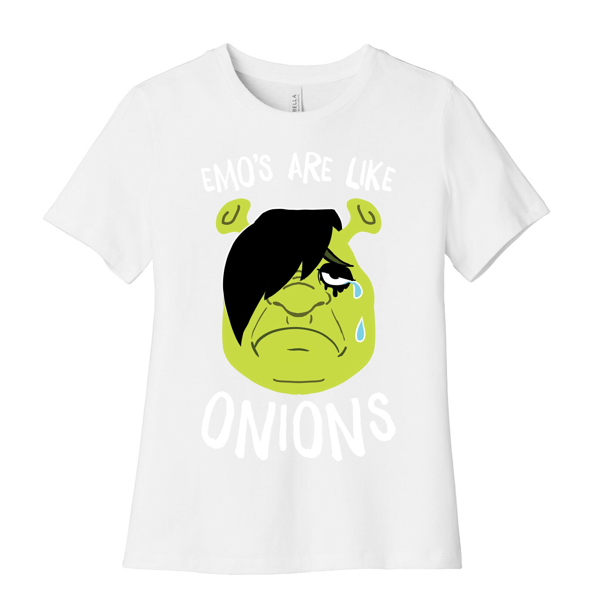 Emos Are Like Onions Women's Cotton Tee