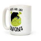 Emos Are Like Onions Coffee Mug