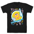 Rad-men (Rad Ramen) White Print T-Shirt