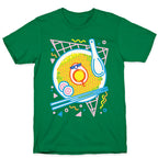 Rad-men (Rad Ramen) White Print T-Shirt