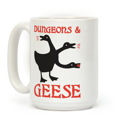 Dungeons & Geese Coffee Mug