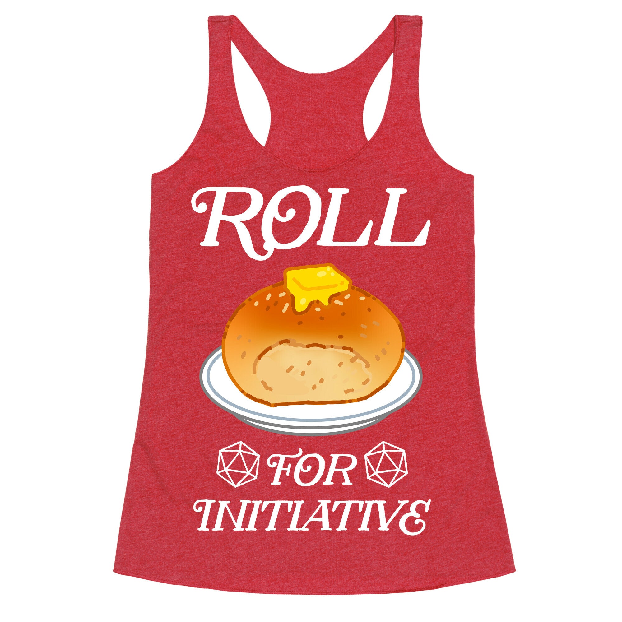 Roll for Initiative  Racerback Tank