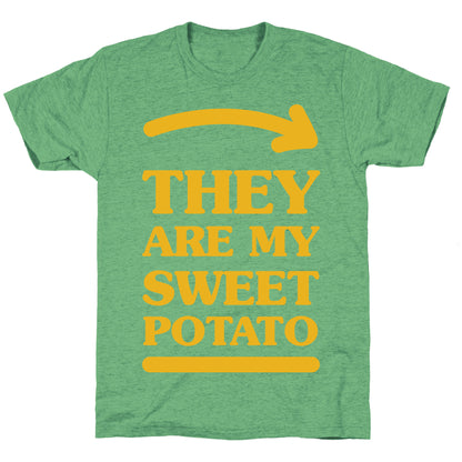 They Are My Sweet Potato Unisex Triblend Tee
