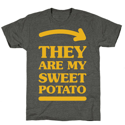 They Are My Sweet Potato Unisex Triblend Tee