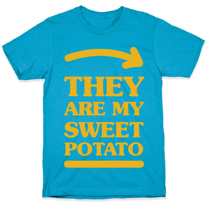 They Are My Sweet Potato Unisex Triblend Tee