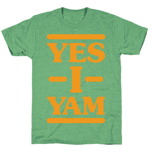 Yes I Yam Unisex Triblend Tee
