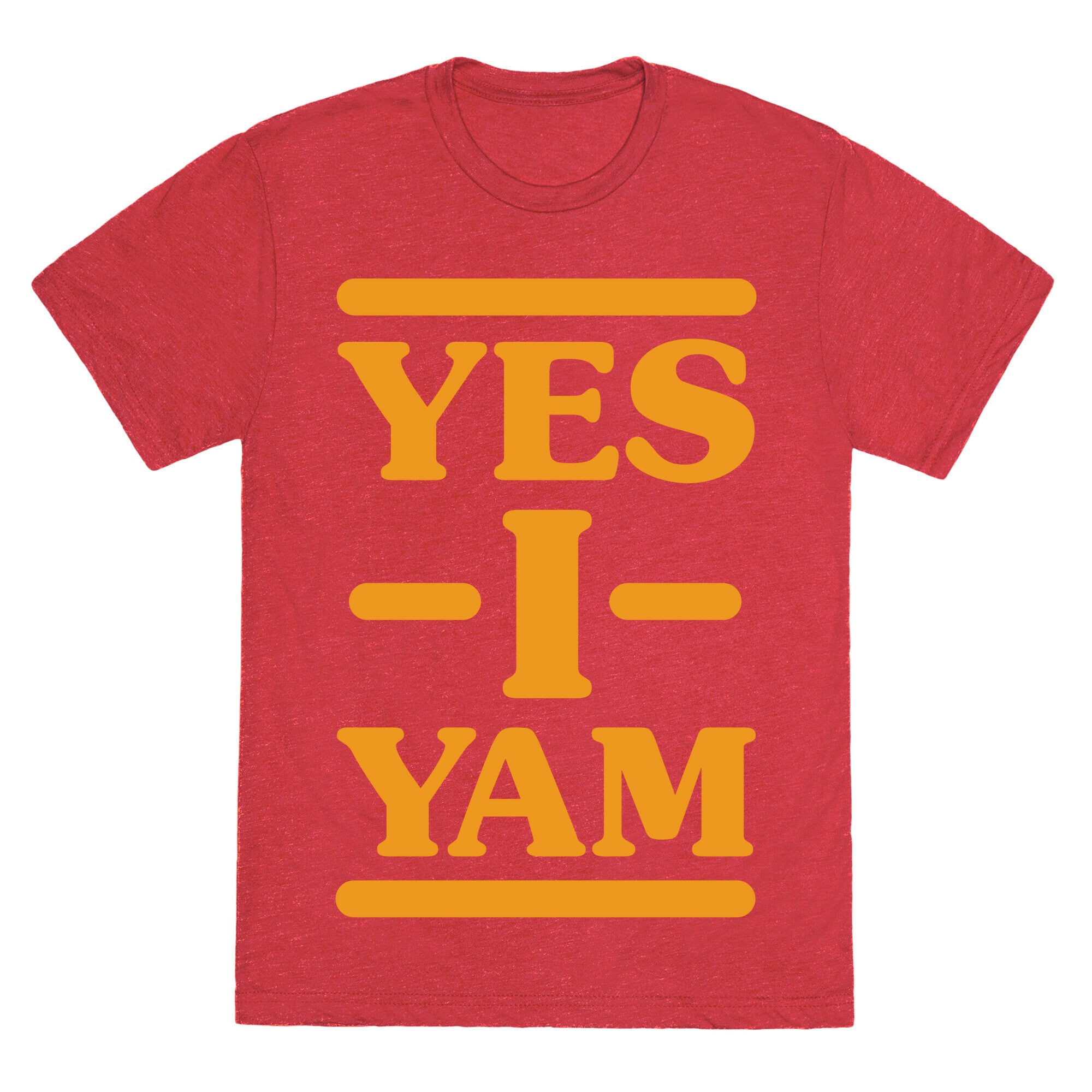 Yes I Yam Unisex Triblend Tee