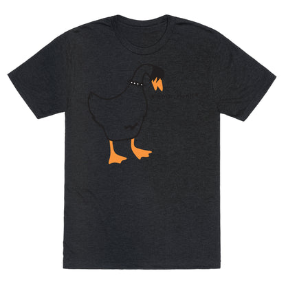 Emo Honk Goose Unisex Triblend Tee