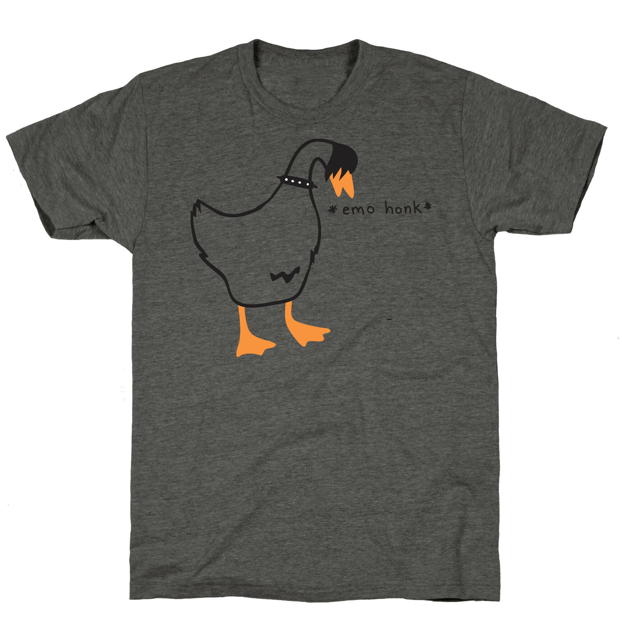 Emo Honk Goose Unisex Triblend Tee