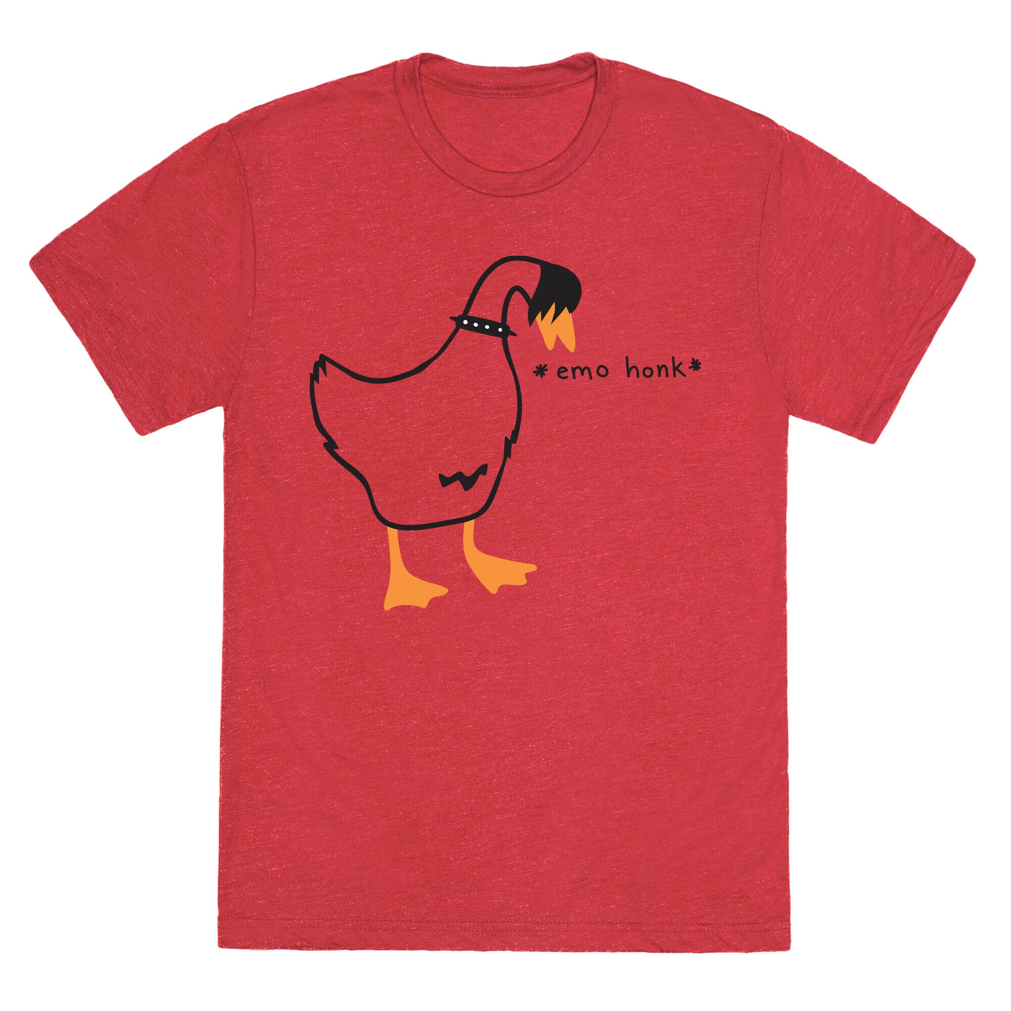 Emo Honk Goose Unisex Triblend Tee