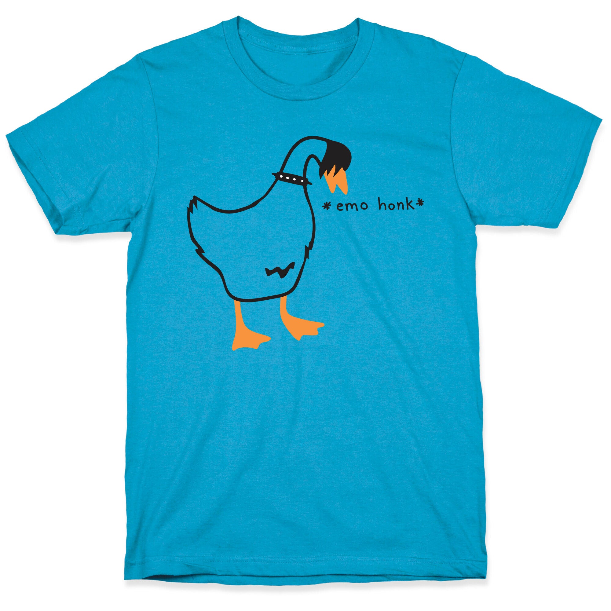 Emo Honk Goose Unisex Triblend Tee