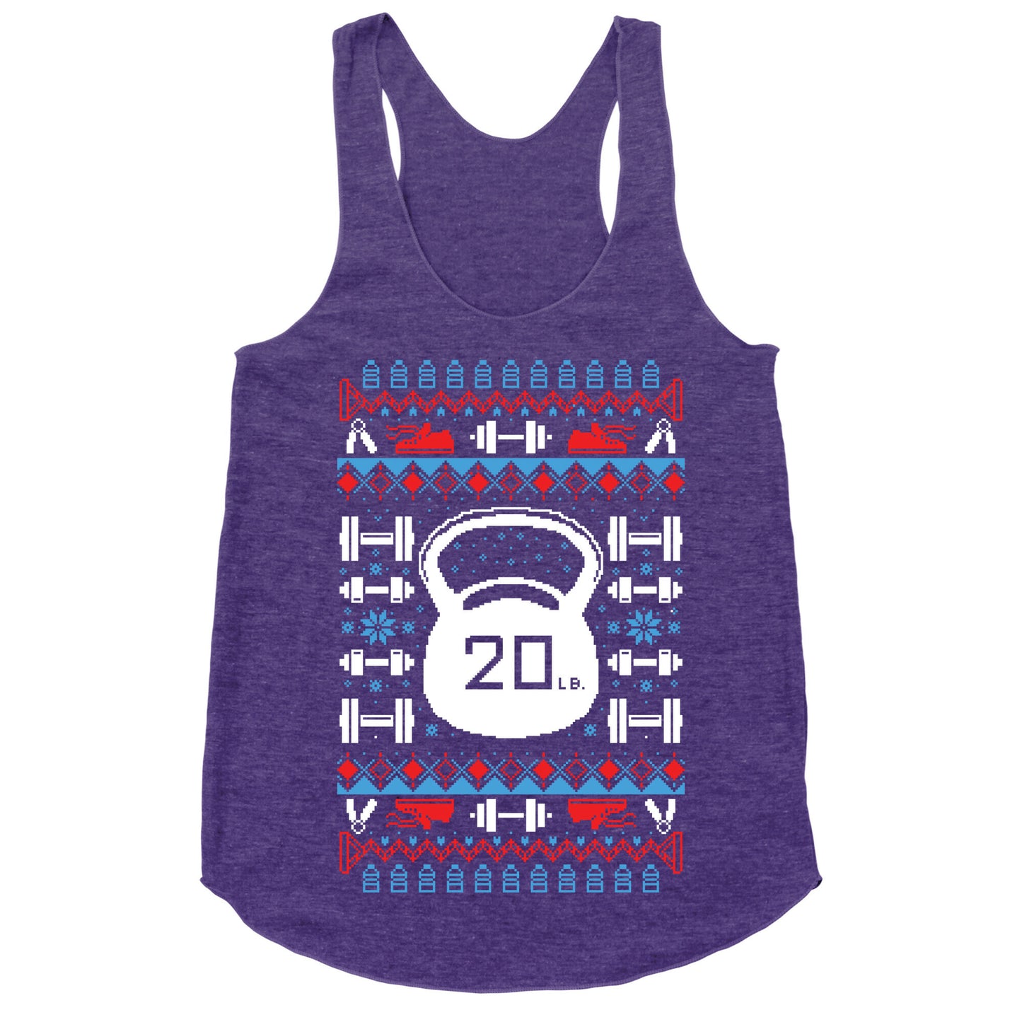 Ugly Fitness Sweater Racerback Tank