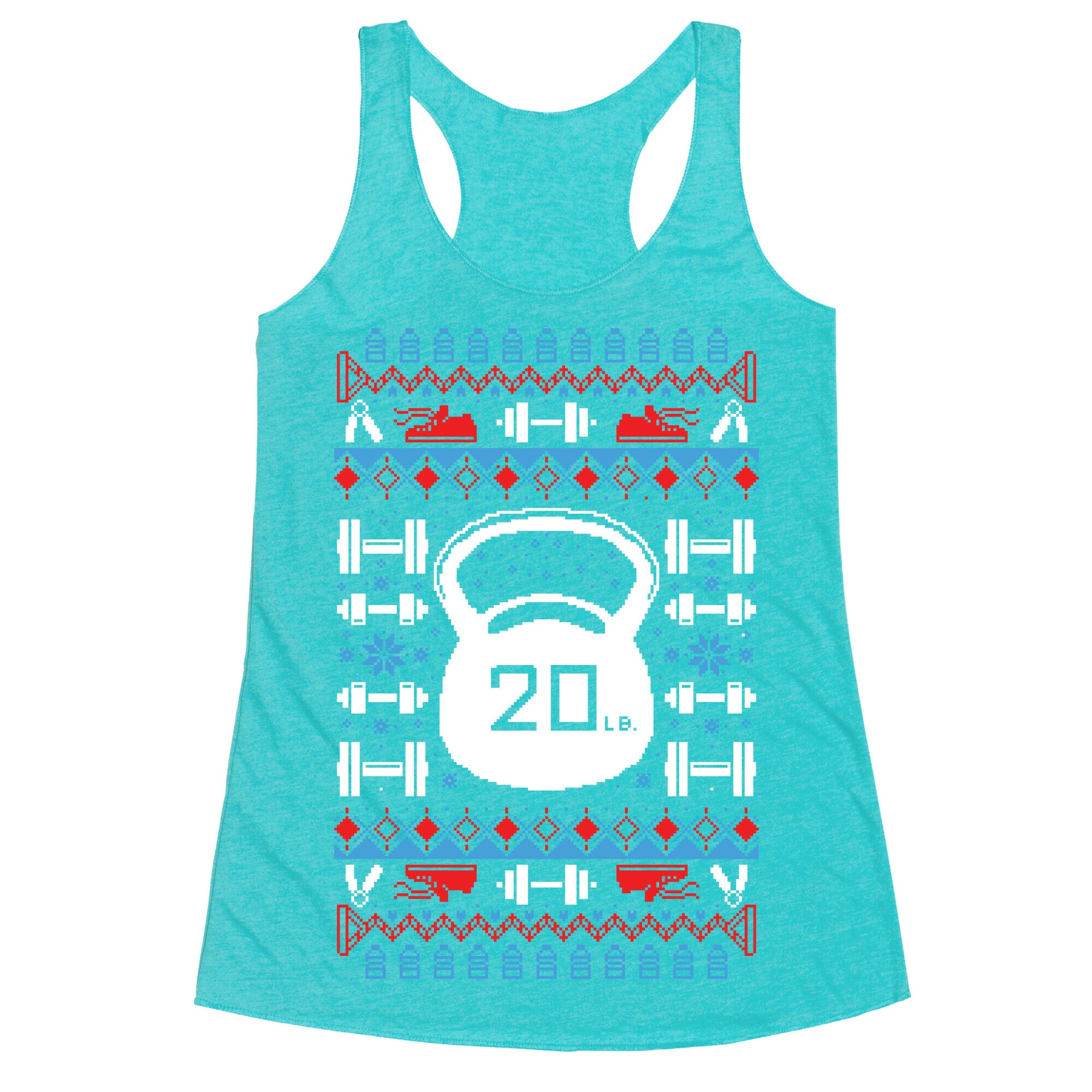 Ugly Fitness Sweater Racerback Tank