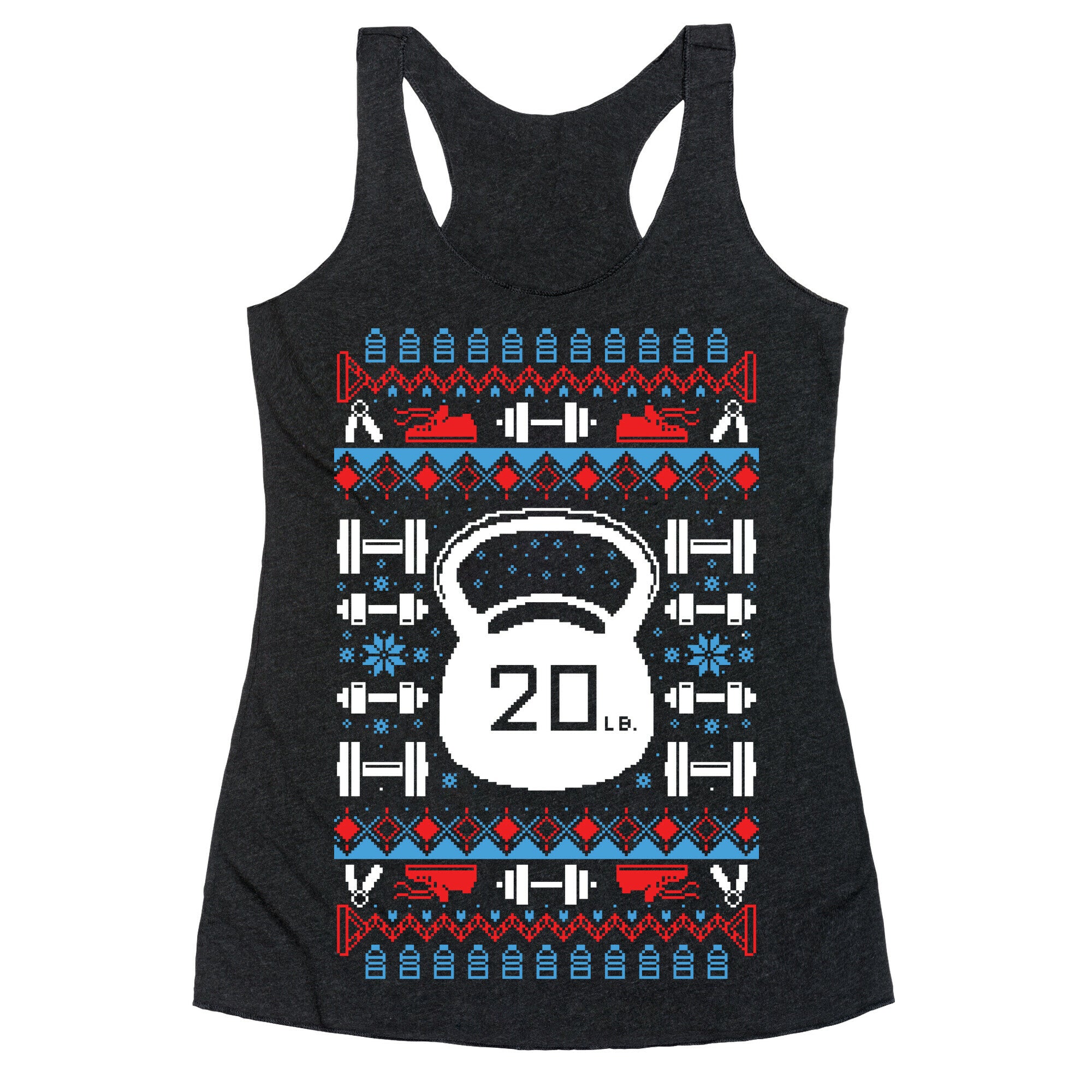 Ugly Fitness Sweater Racerback Tank