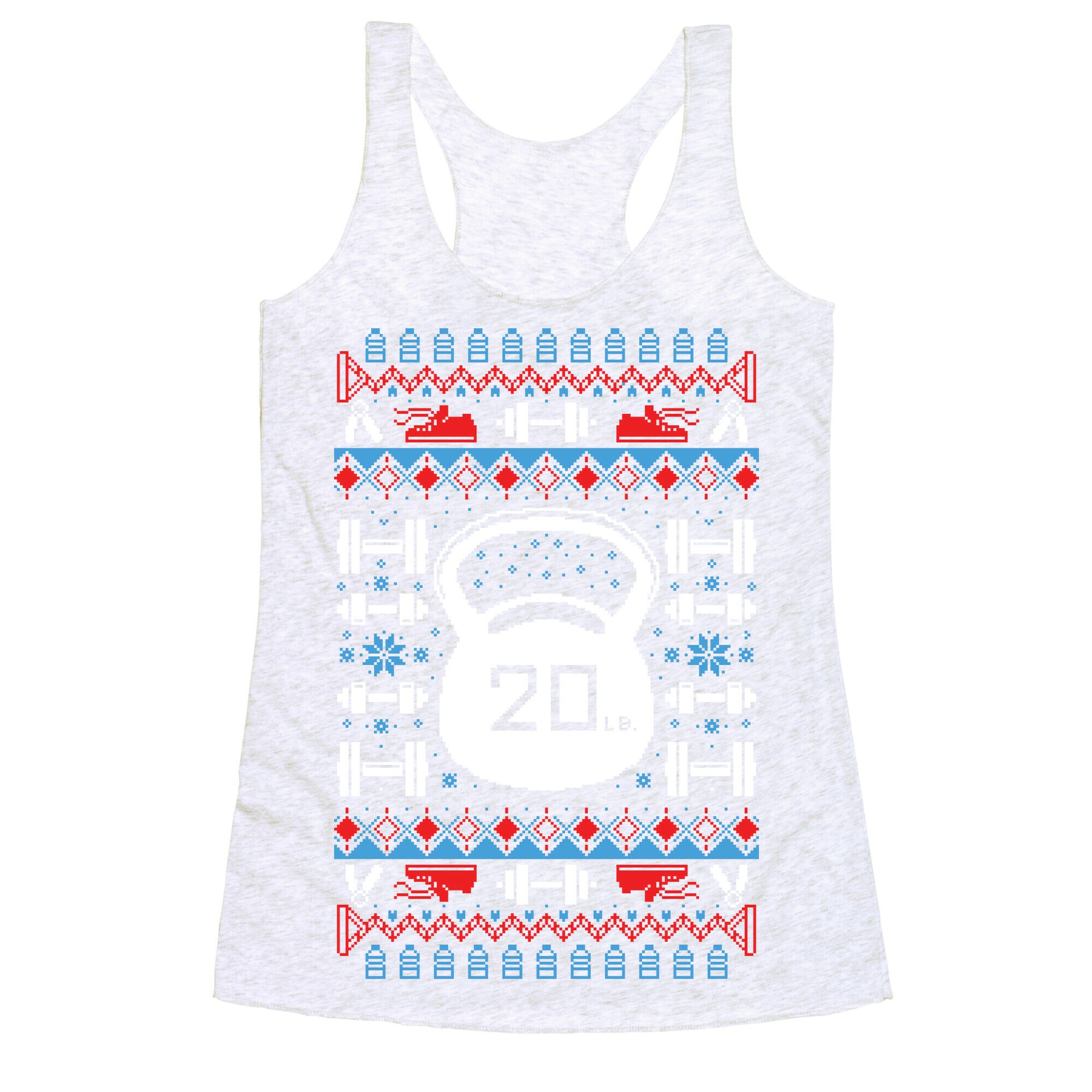 Ugly Fitness Sweater Racerback Tank