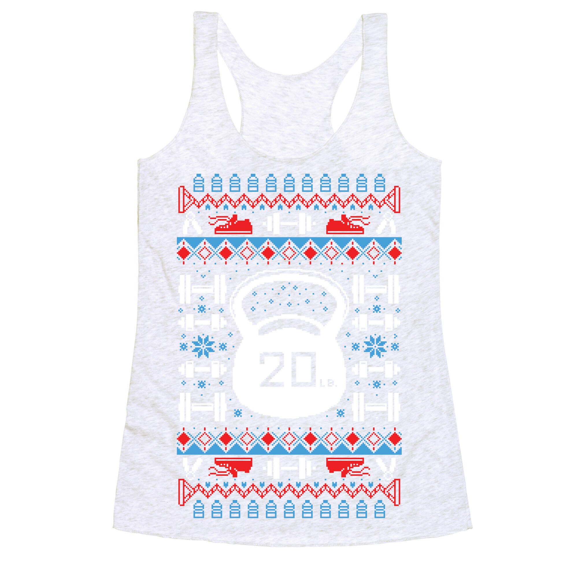 Ugly Fitness Sweater Racerback Tank