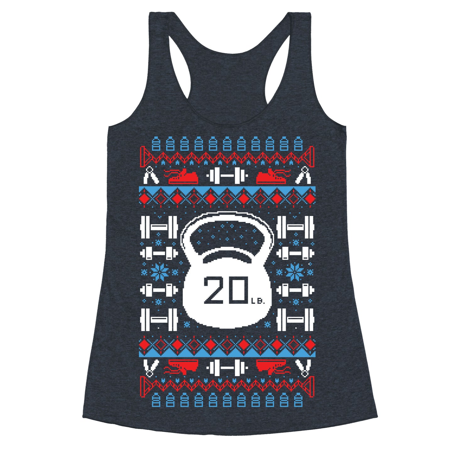 Ugly Fitness Sweater Racerback Tank