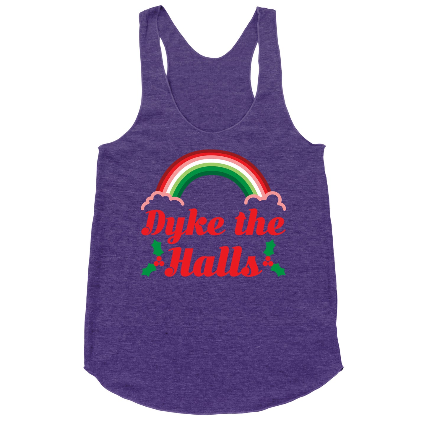 Dyke the Halls Racerback Tank
