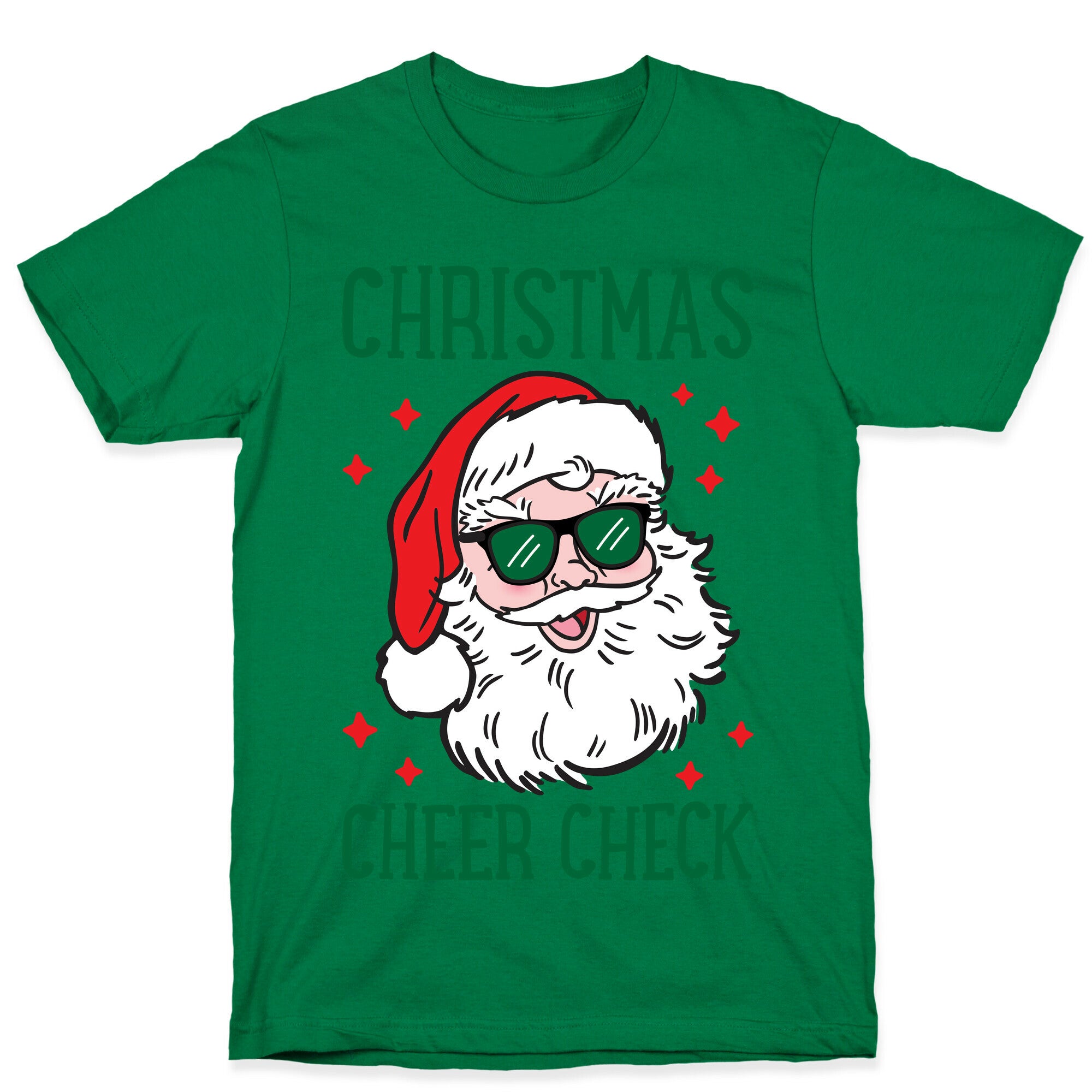 Christmas Cheer Check T-Shirt