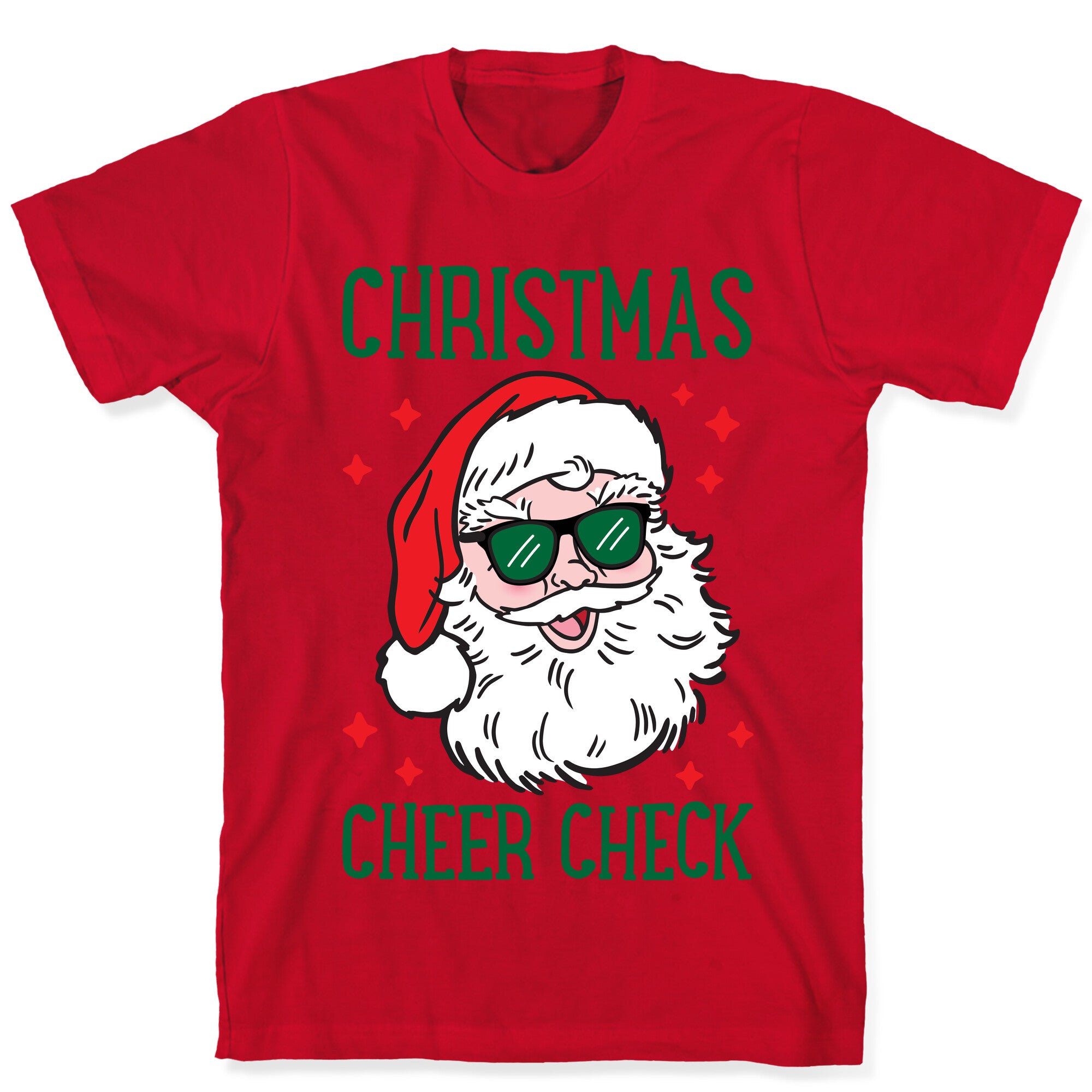Christmas Cheer Check T-Shirt