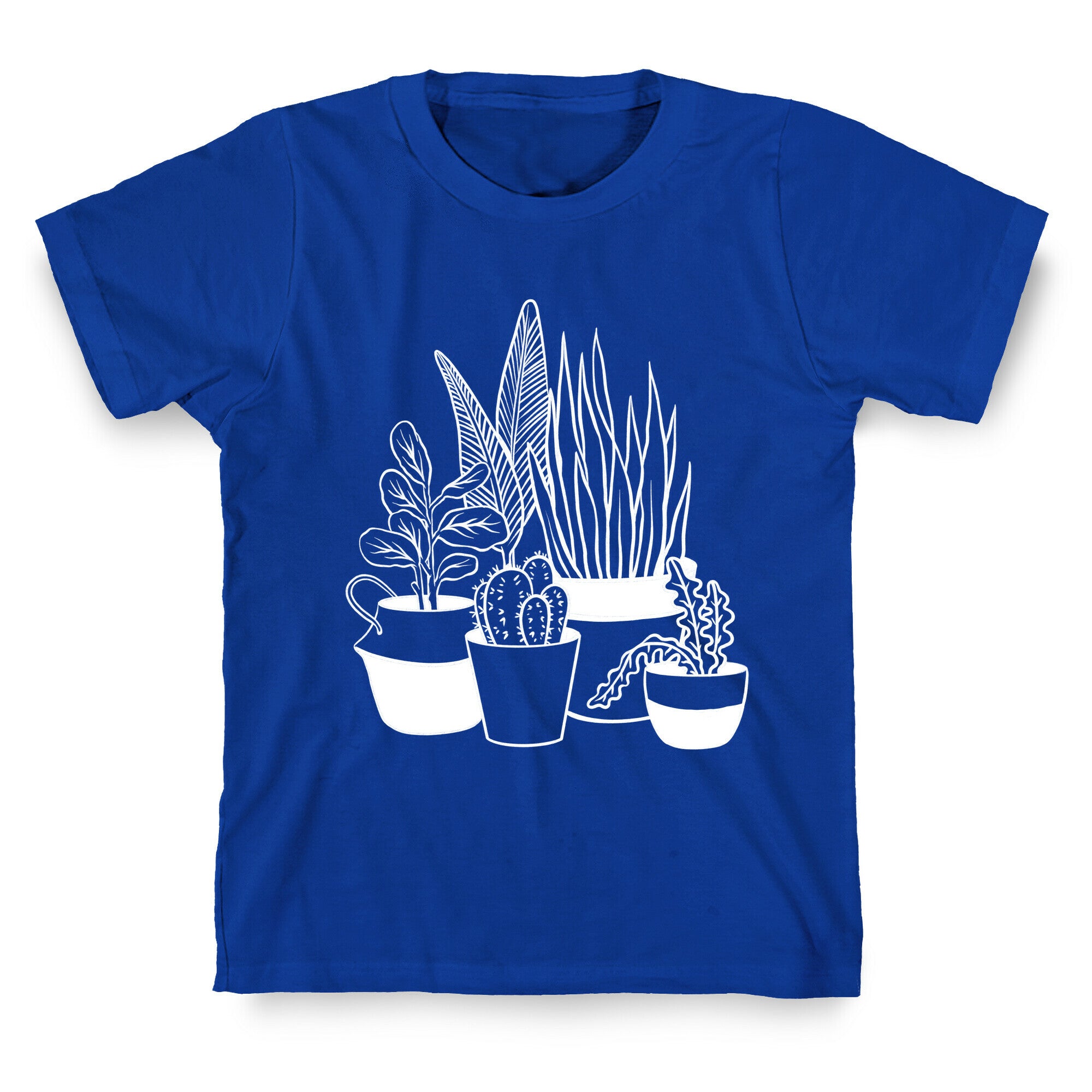 Houseplant Illustration T-Shirt