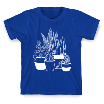 Houseplant Illustration T-Shirt