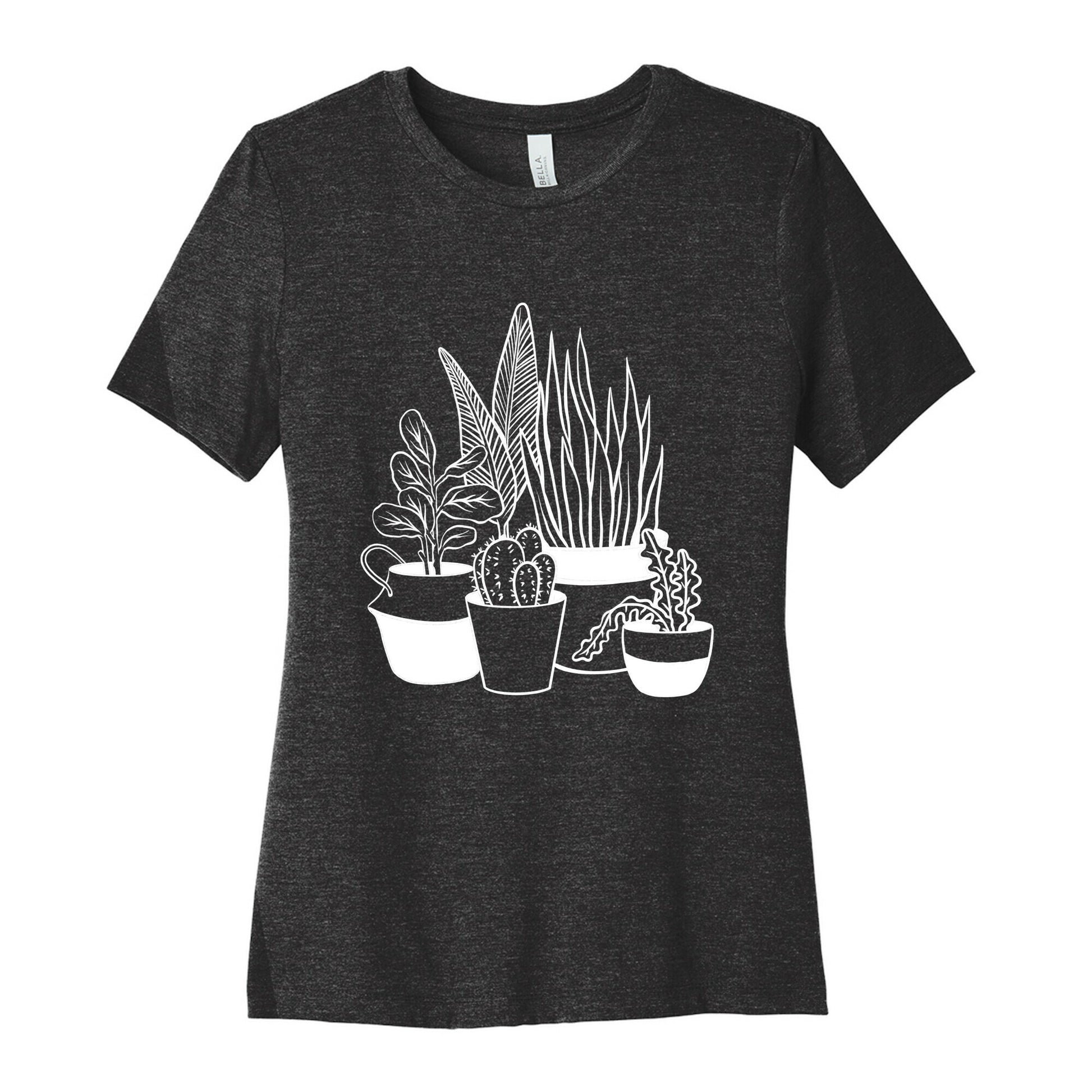 Houseplant Illustration Women's Cotton Tee