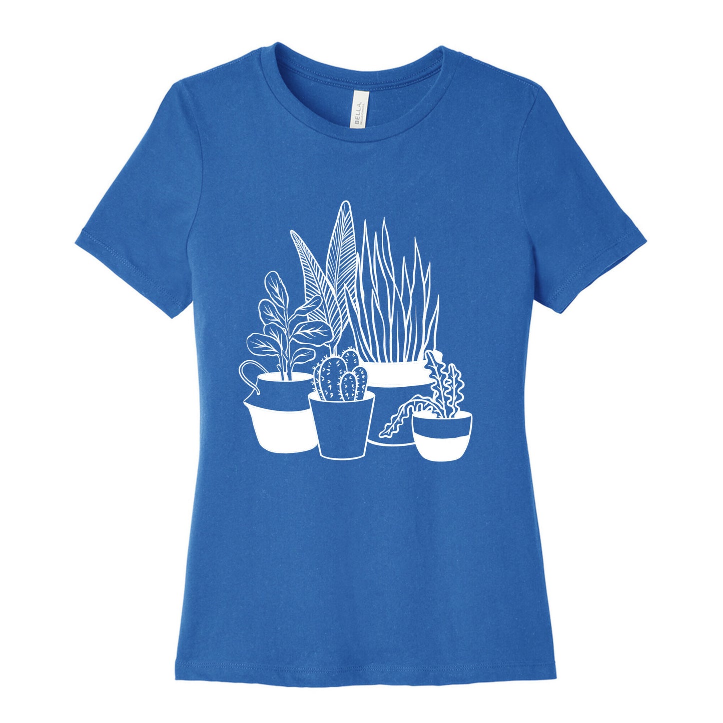 Houseplant Illustration Women's Cotton Tee