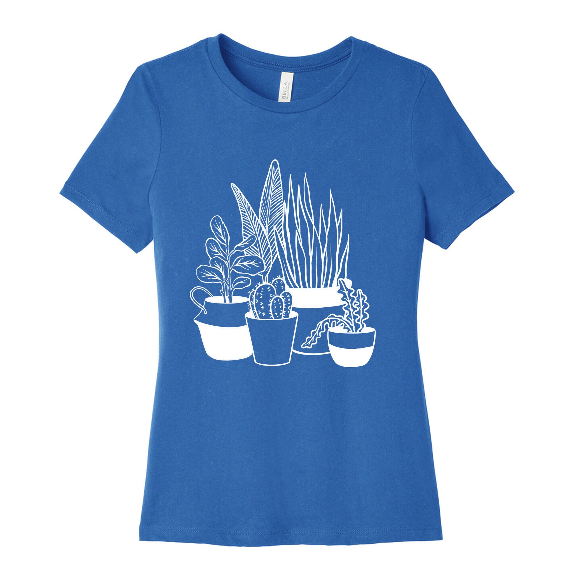 Houseplant Illustration Women's Cotton Tee