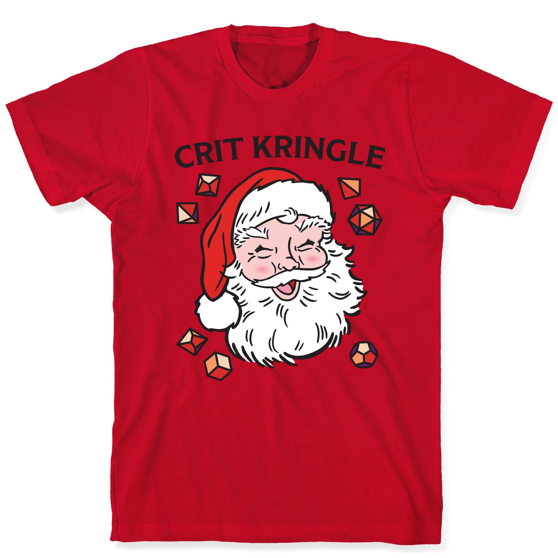 Crit Kringle Santa T-Shirt