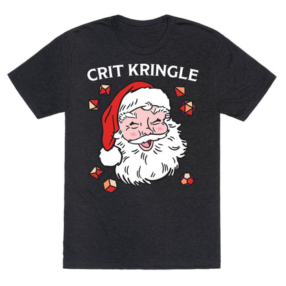 Crit Kringle Santa Unisex Triblend Tee
