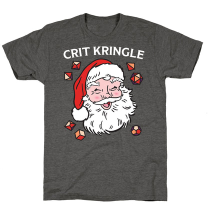 Crit Kringle Santa Unisex Triblend Tee