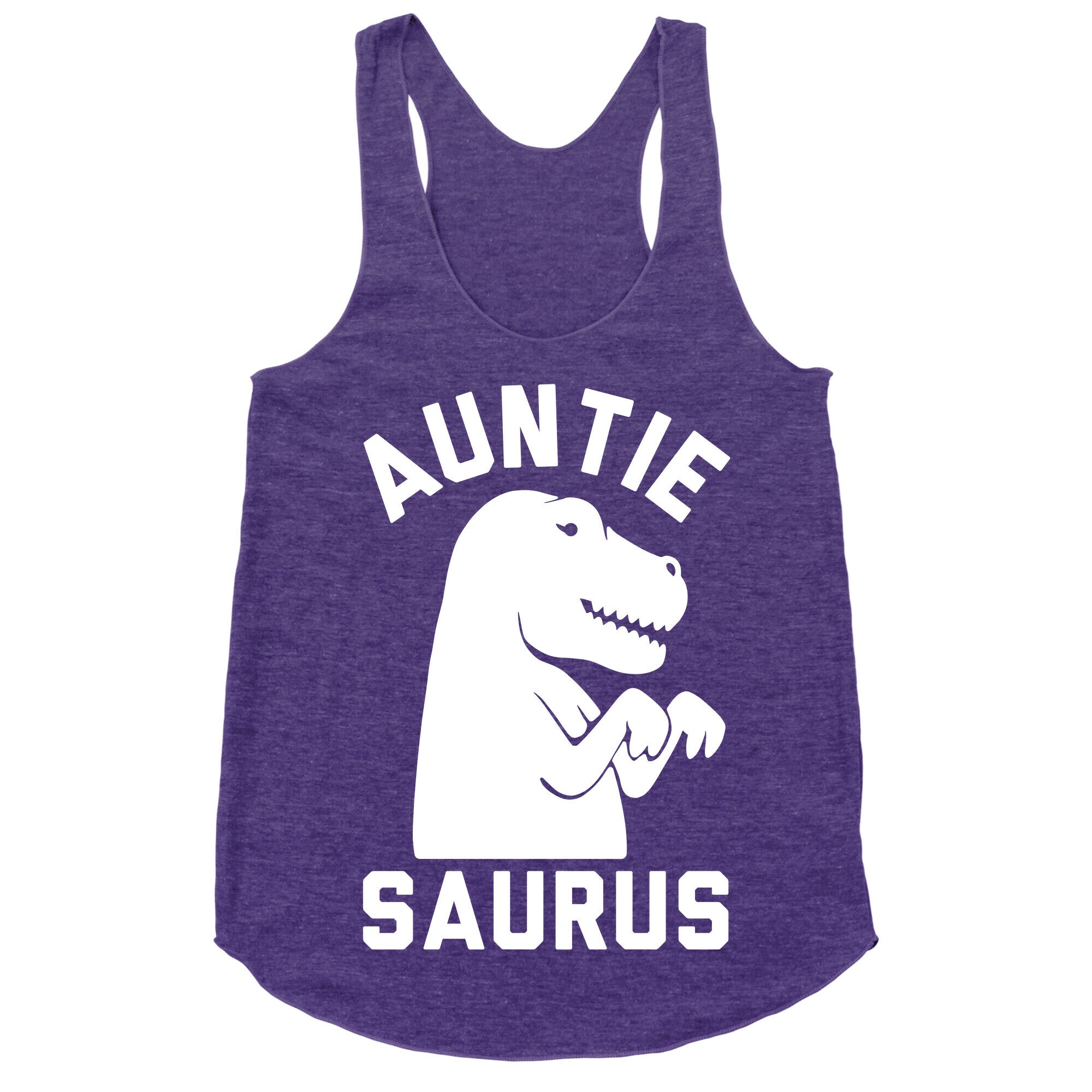 Auntie Saurus Racerback Tank