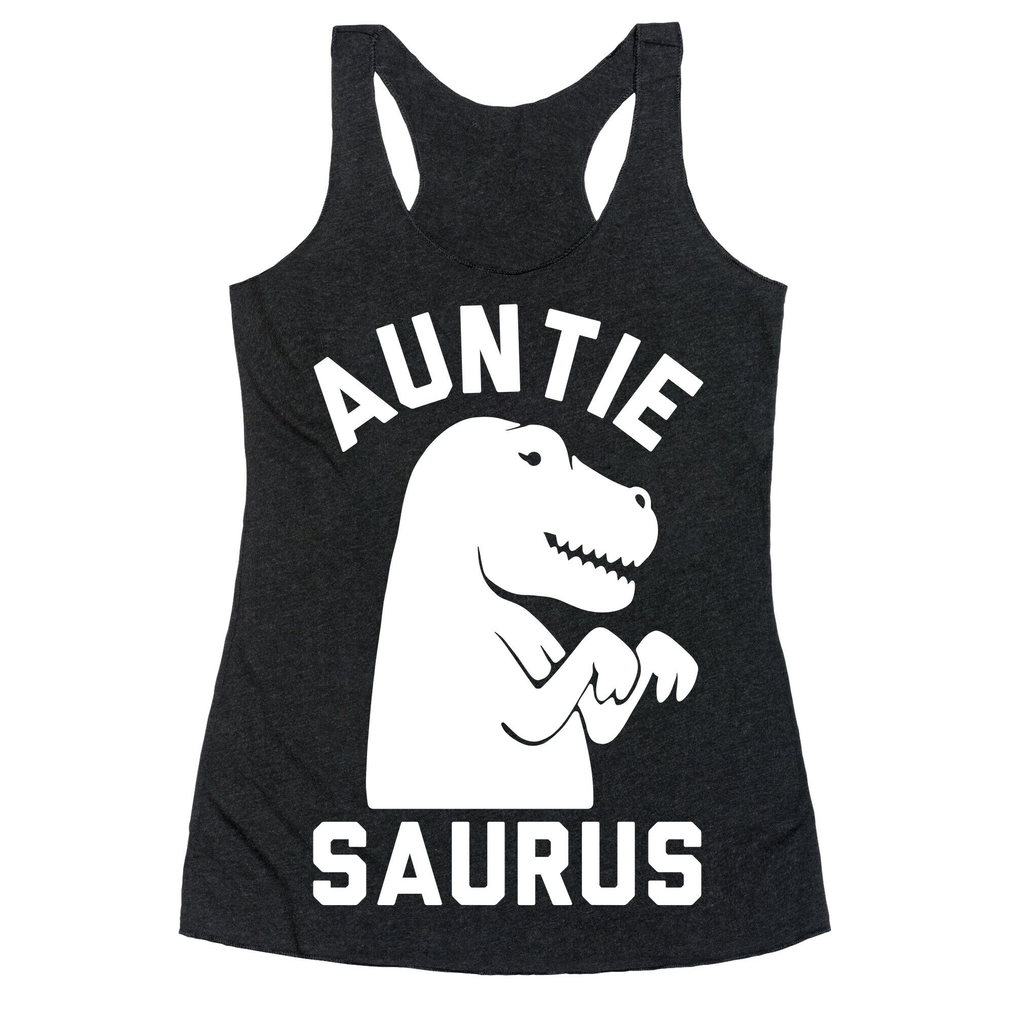 Auntie Saurus Racerback Tank