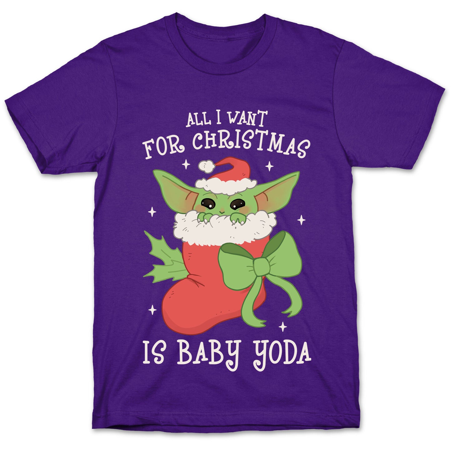 All I Want For Christmas Is Baby Yoda T-Shirt