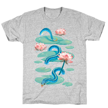 Garter Among Lily Pads T-Shirt