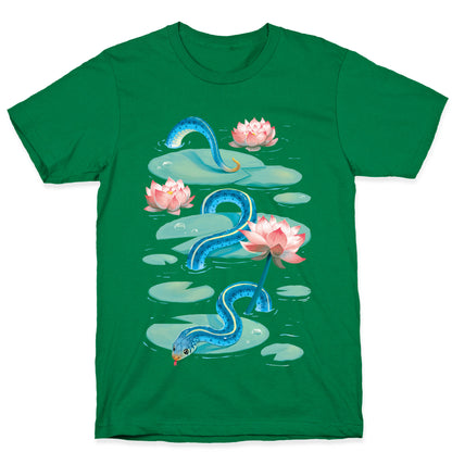 Garter Among Lily Pads T-Shirt