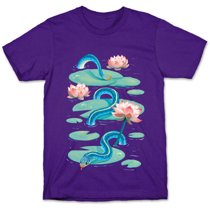 Garter Among Lily Pads T-Shirt