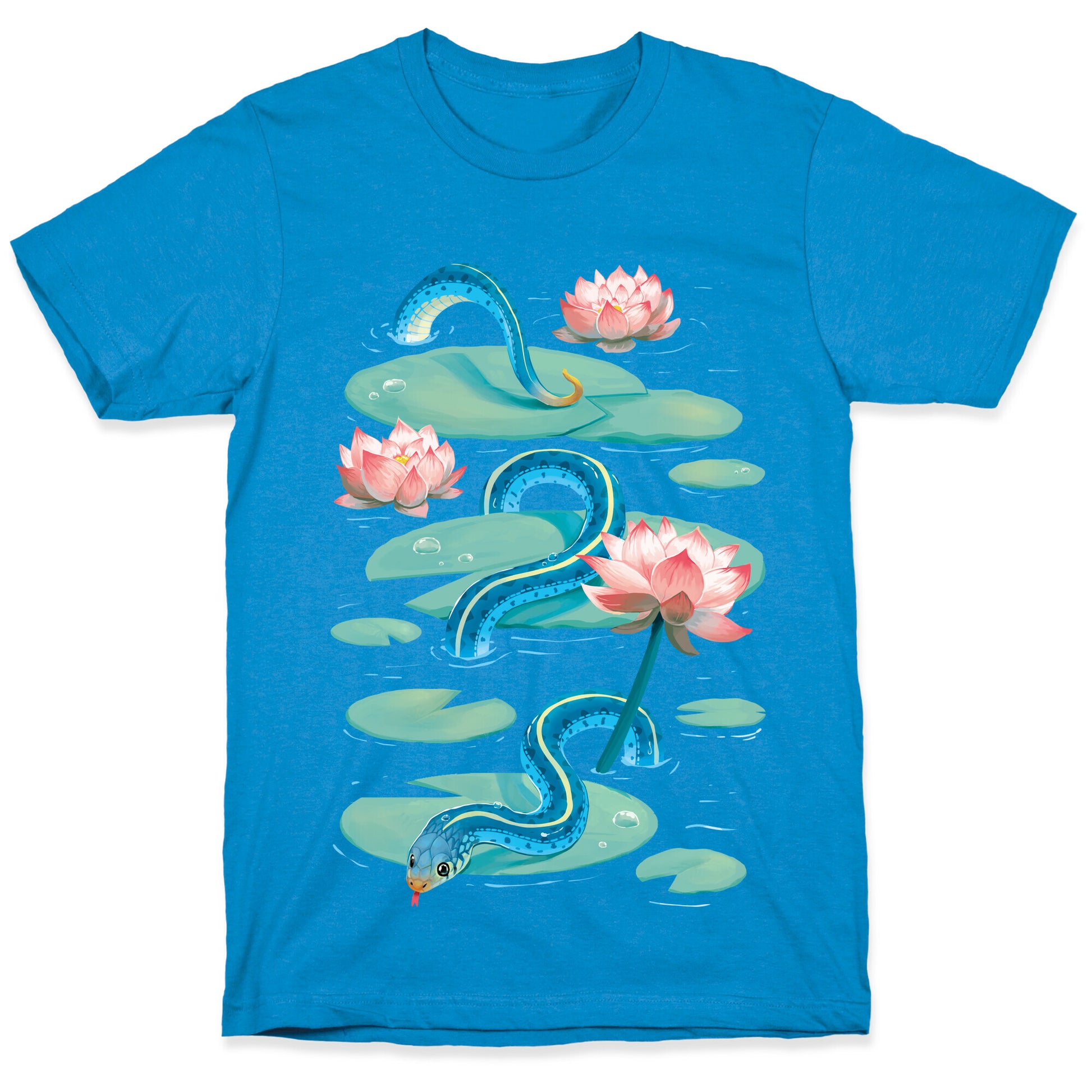 Garter Among Lily Pads T-Shirt