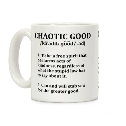 Chaotic Good Definition Coffee Mug