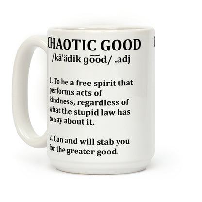 Chaotic Good Definition Coffee Mug