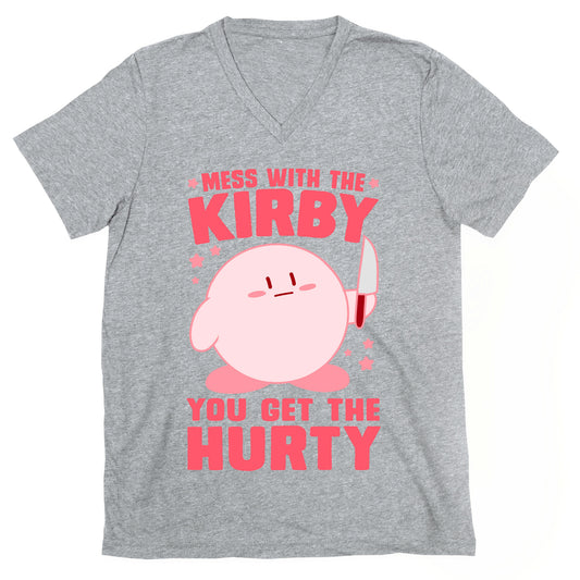 Mess With The Kirby, You Get The Hurty V-Neck