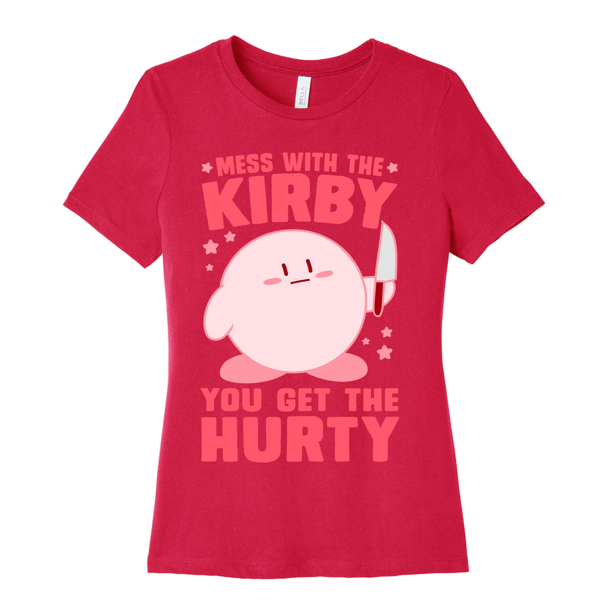 Mess With The Kirby, You Get The Hurty Women's Cotton Tee