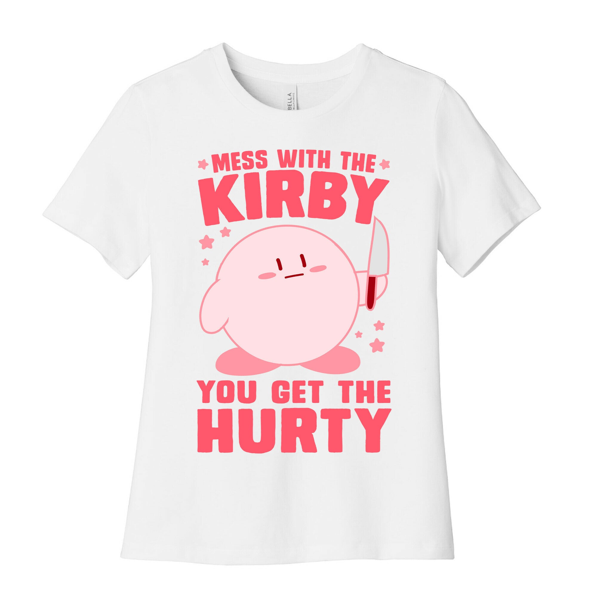 Mess With The Kirby, You Get The Hurty Women's Cotton Tee